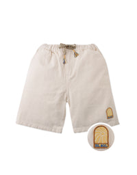 Cosmo Bermuda Shorts With Embroidered Patch