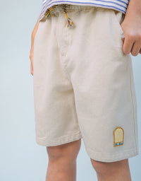 Cosmo Bermuda Shorts With Embroidered Patch