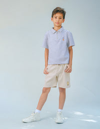 Cosmo Bermuda Shorts With Embroidered Patch