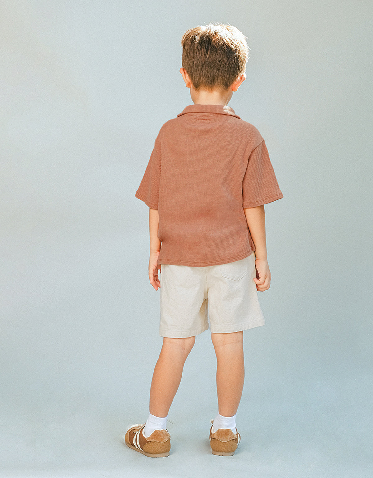 Tommy Waffle Knits Button Down Shirt With Toucan Embroidery