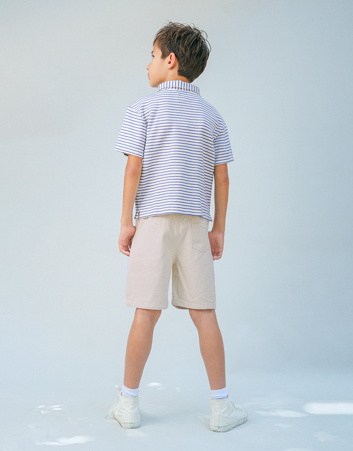 Cosmo Bermuda Shorts With Embroidered Patch