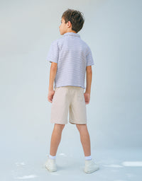 Cosmo Bermuda Shorts With Embroidered Patch