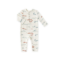 Henley Patch Pocket Romper