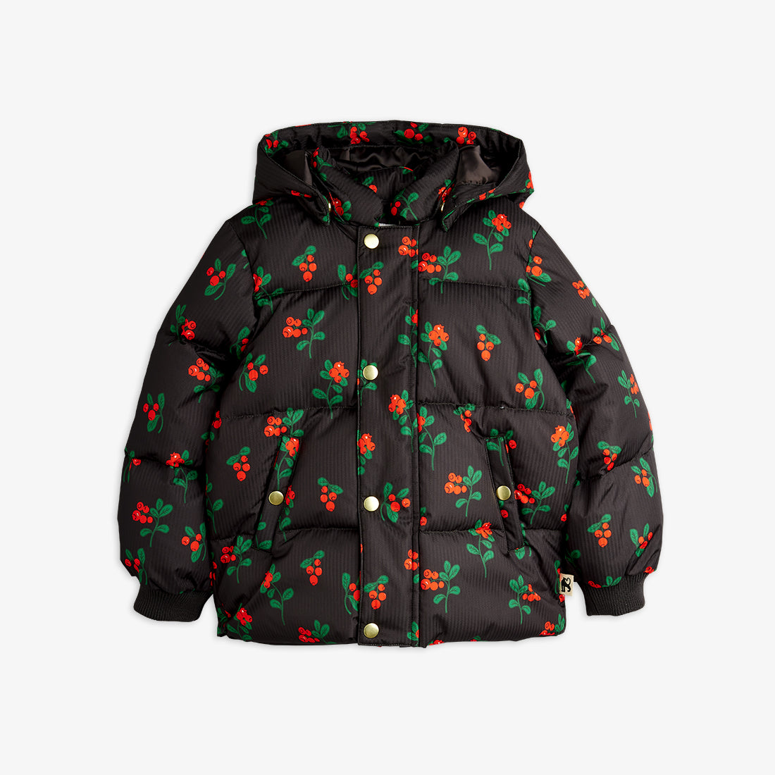 Lingonberries hooded puffer