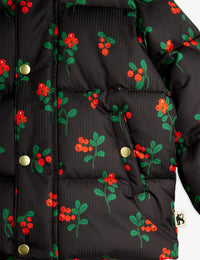 Lingonberries hooded puffer