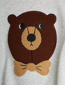 Bear chenille sweatshirt
