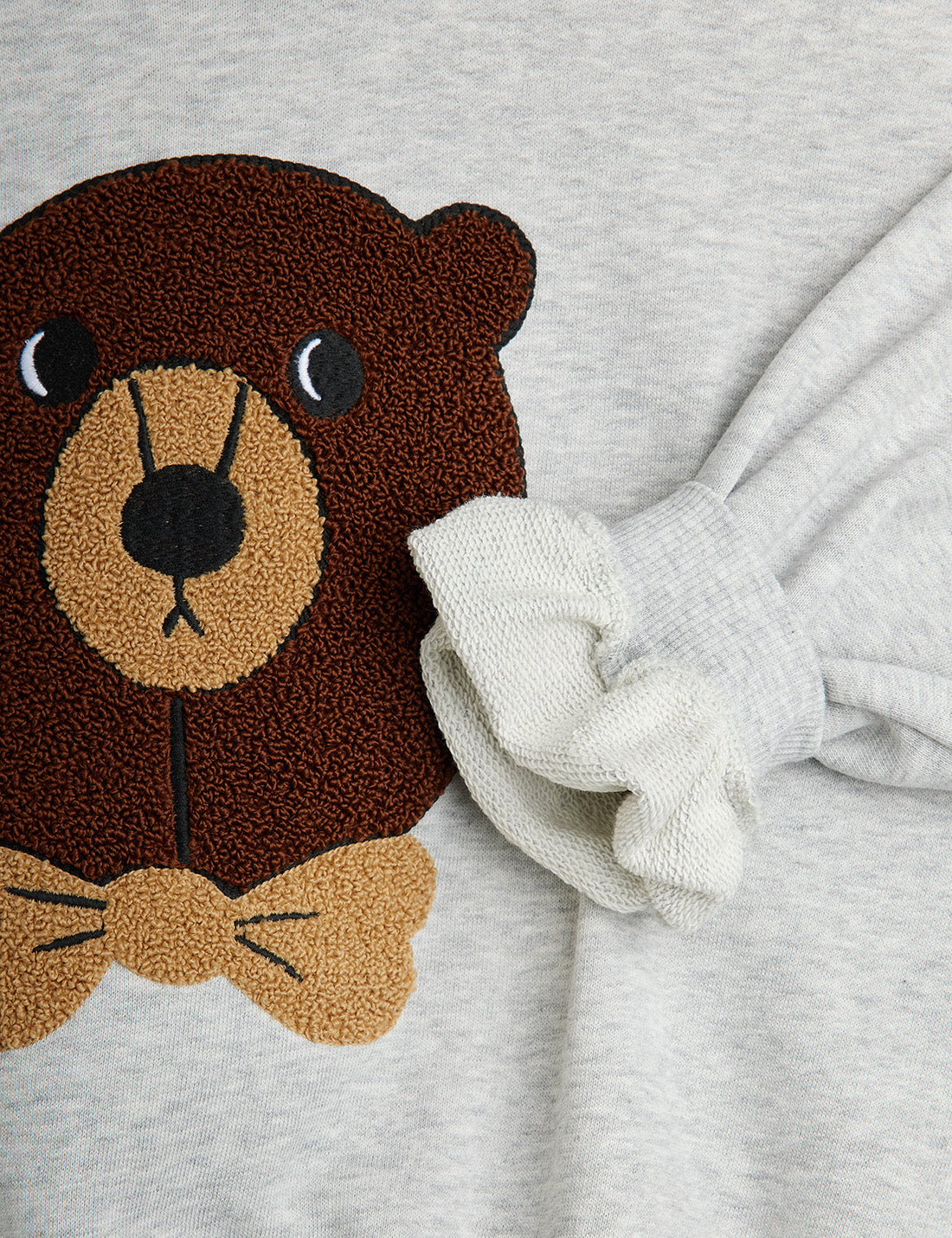 Bear chenille sweatshirt