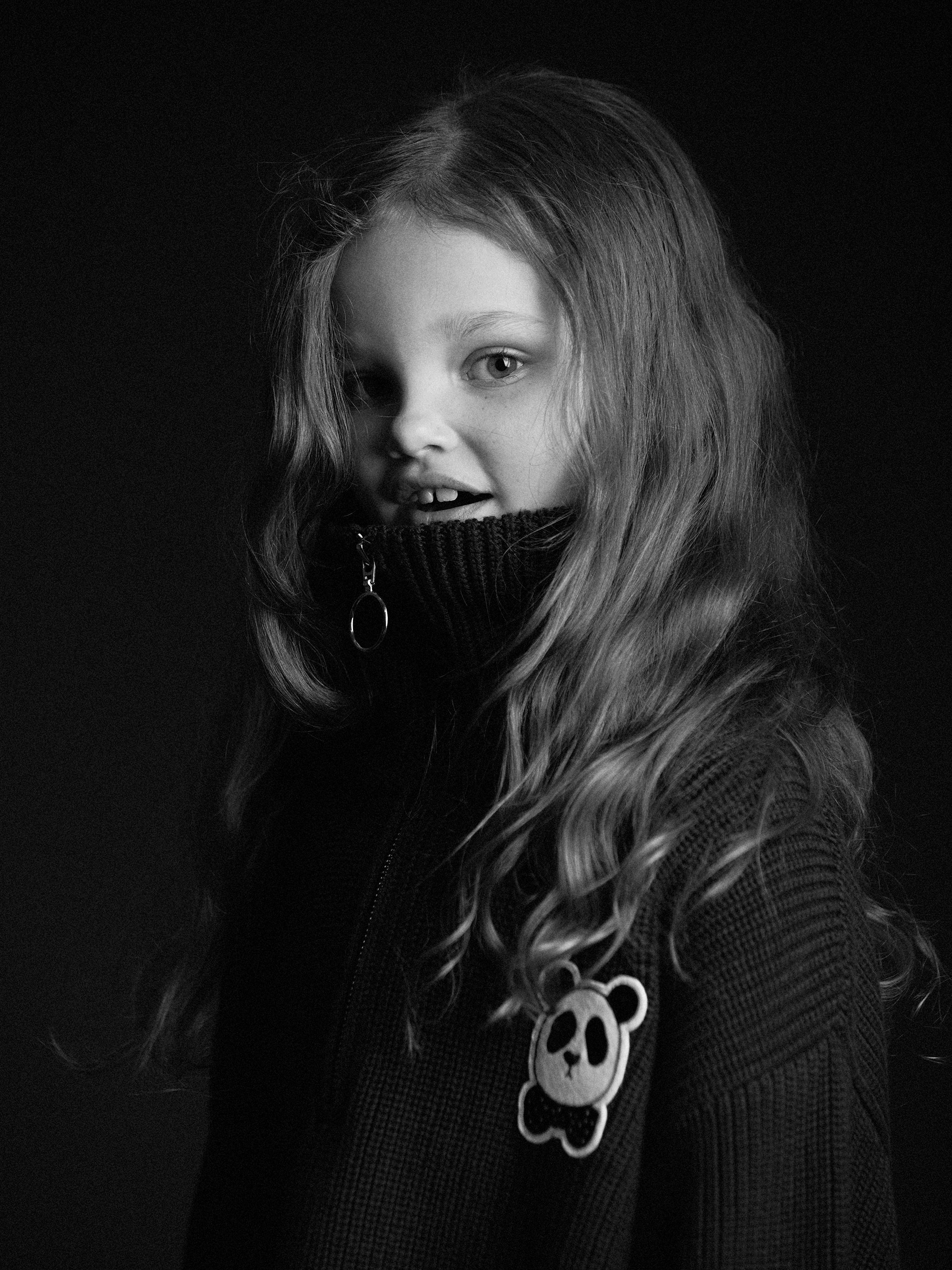 Panda chunky knit sweater