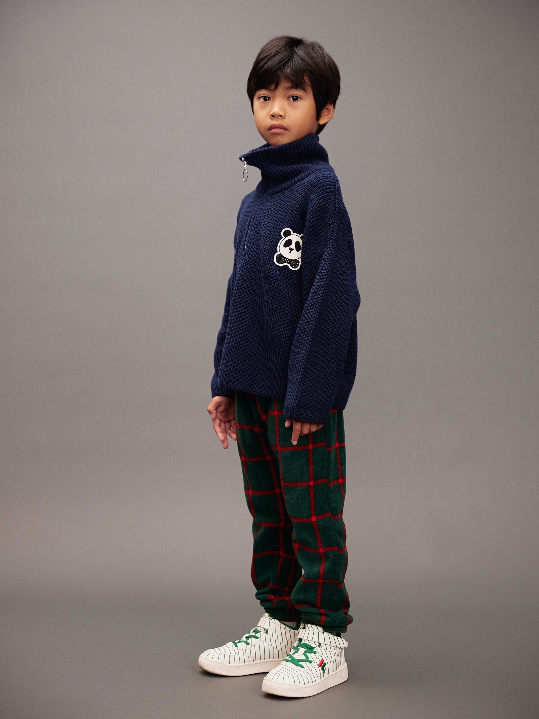 Panda chunky knit sweater