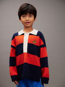 Knitted rugby sweater