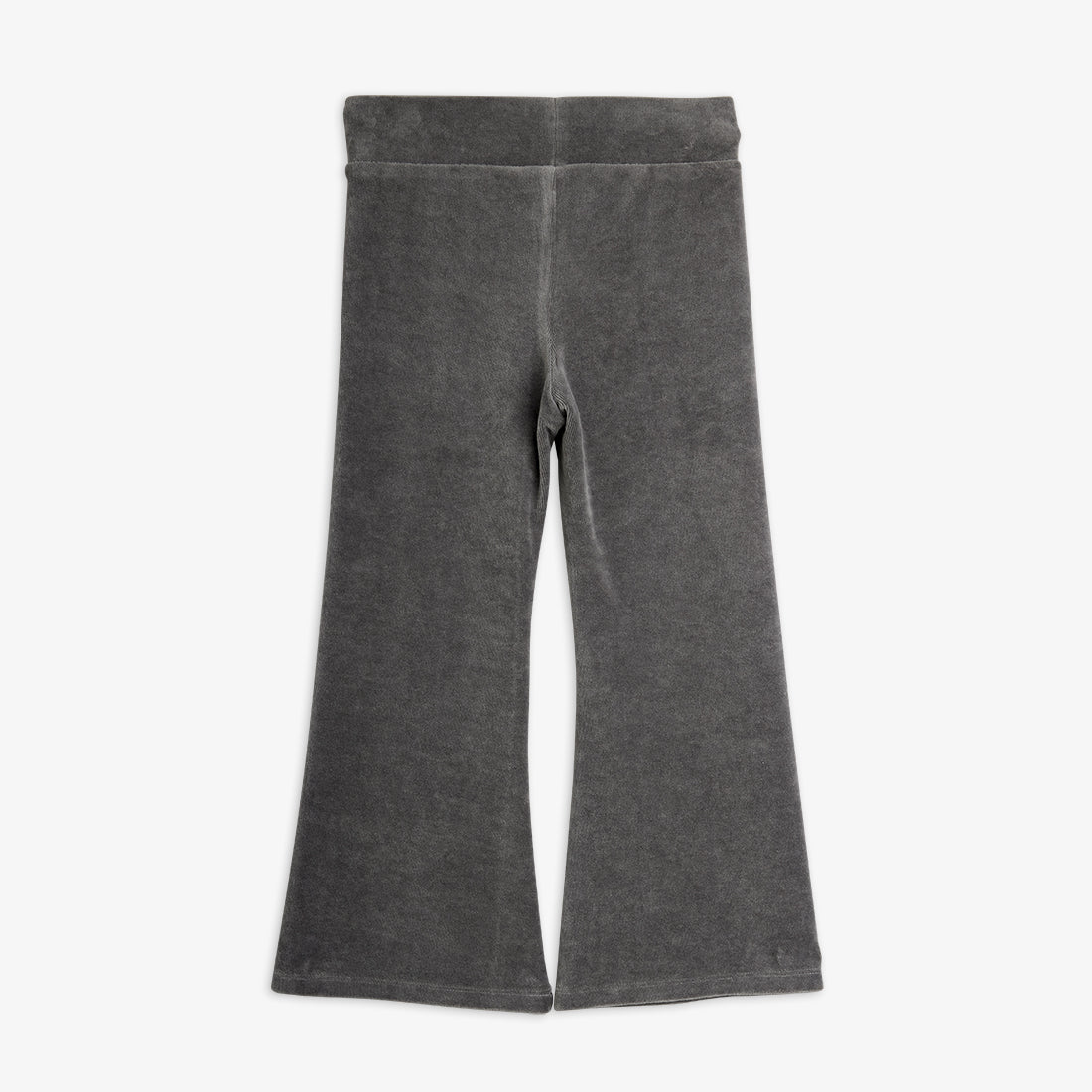 Clover velour flared trousers