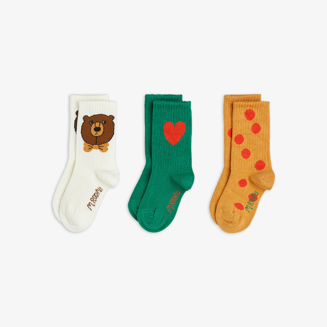 Bear 3-pack socks
