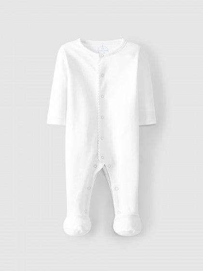 WHITE BABYGROW