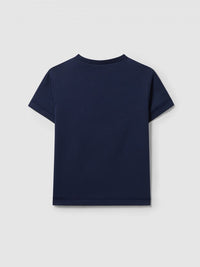 "Welcome Aboard" swim ring T-Shirt Navy