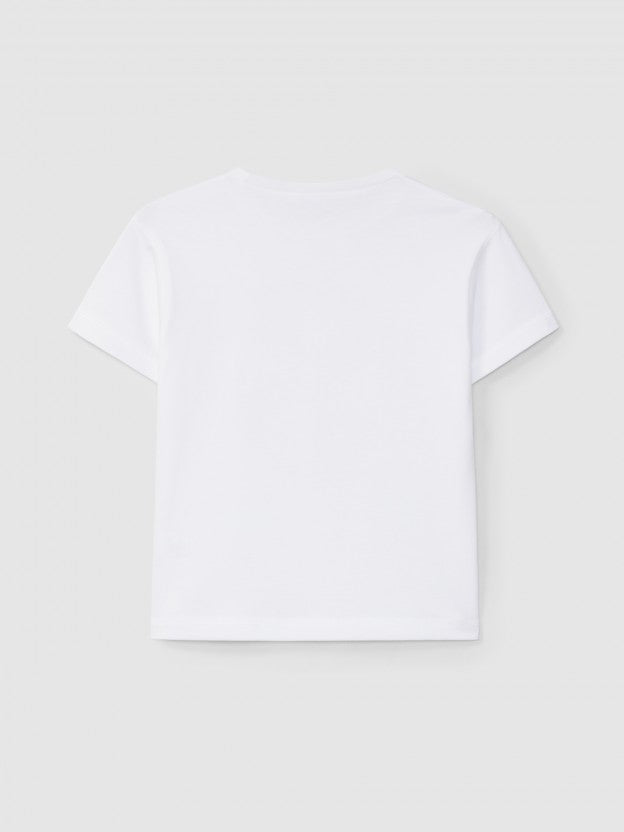 "Welcome Aboard" swim ring T-Shirt White