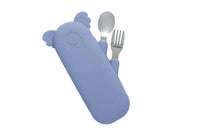 Cutlery Set Zoe the Koala Fog Blue
