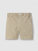 Blended twill shorts