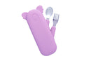 Cutlery Set Zoe the Koala Lilac