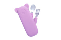 Cutlery Set Zoe the Koala Lilac