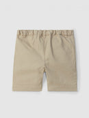 Blended twill shorts