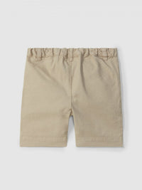 Blended twill shorts
