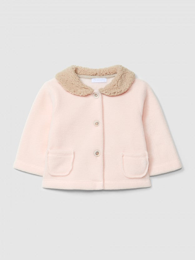 Polar Jacket W/ Fur Collar (0018-Pink)