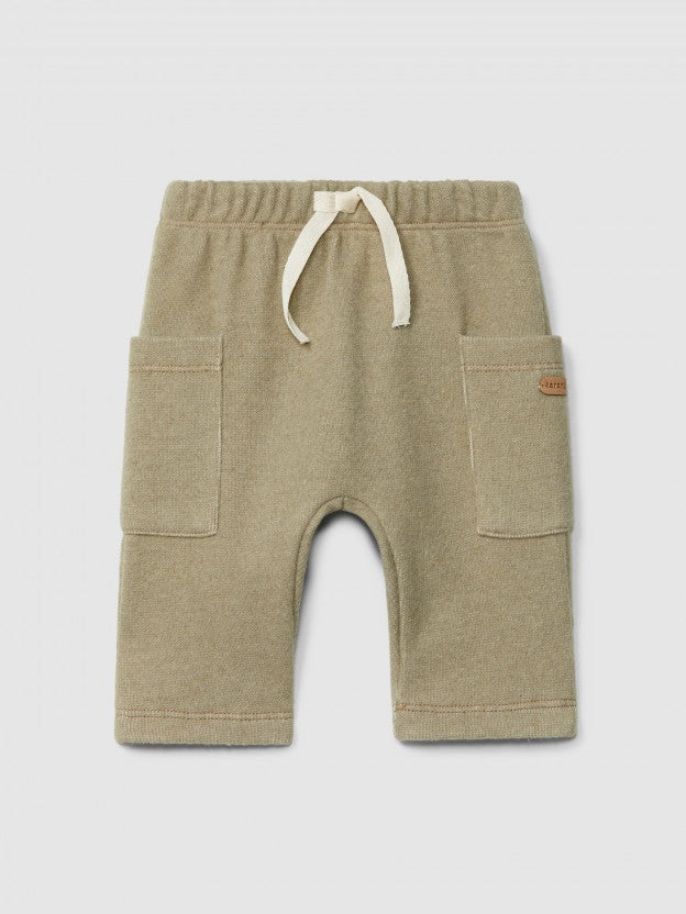 Pants W/ Pockets (0025-Khaki)