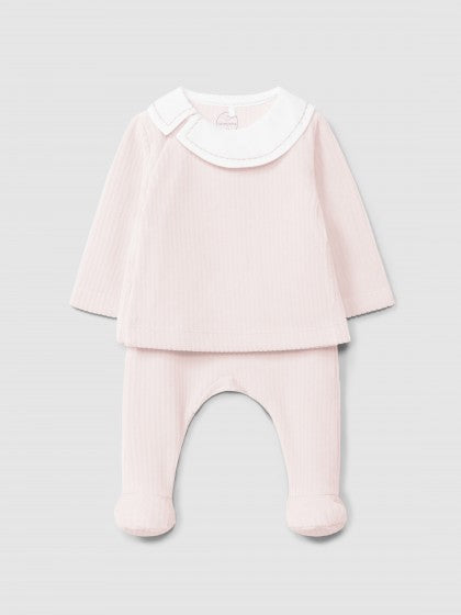2 Pieces Babysuit (0018-Pink)