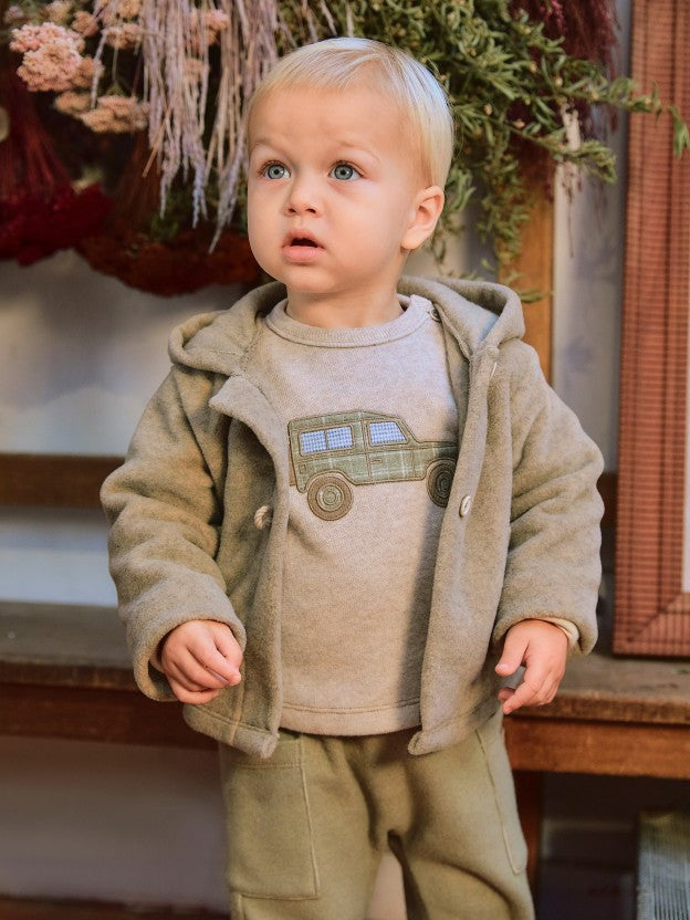 Longsleeve "Jeep" (0013-Beige)
