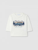Longsleeve "Great Outdoors" (0011-Off-Whi)