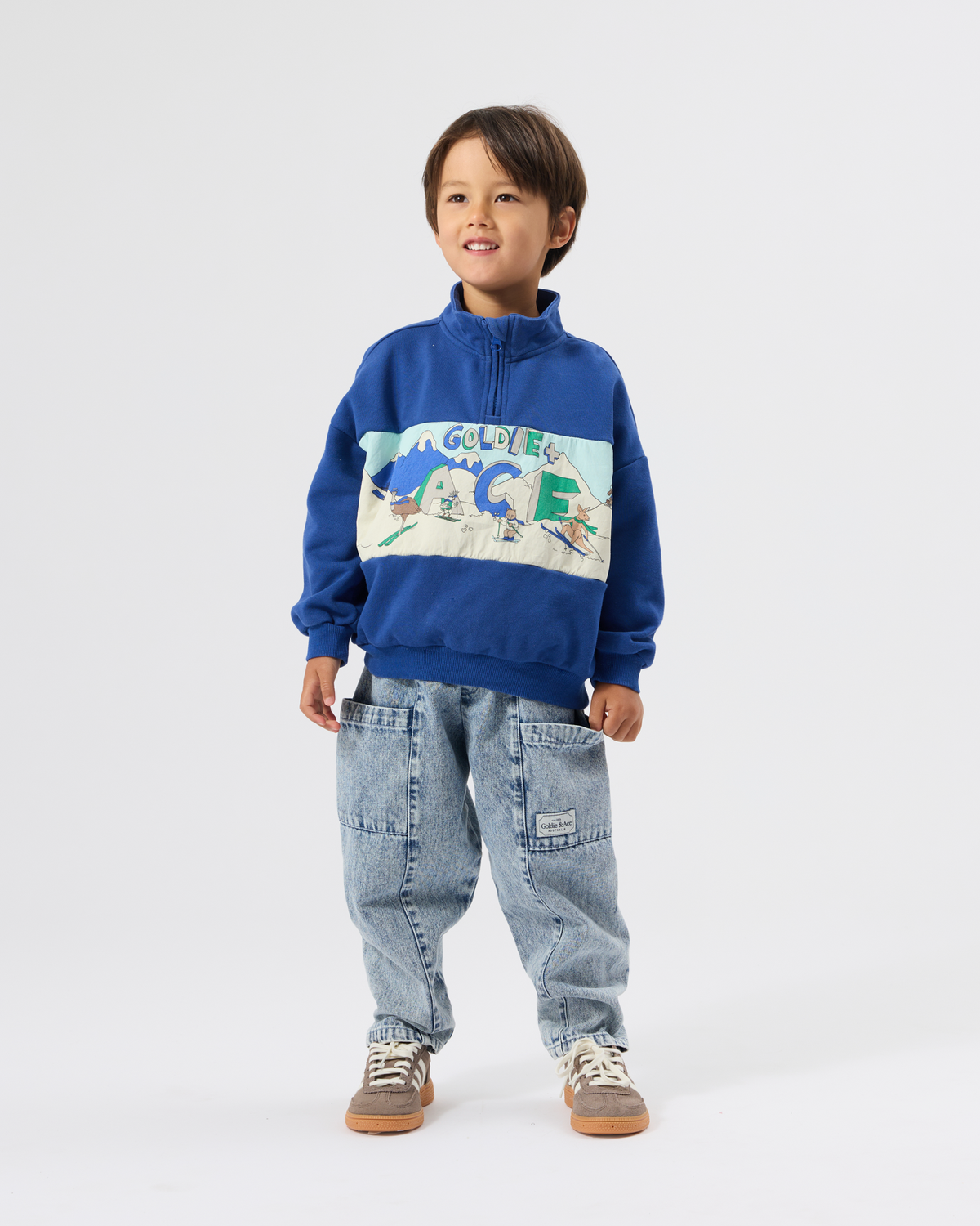 Quarter Zip Alpine Sweatshirt