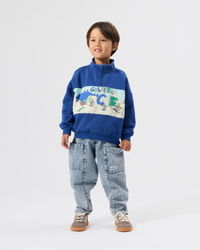 Quarter Zip Alpine Sweatshirt