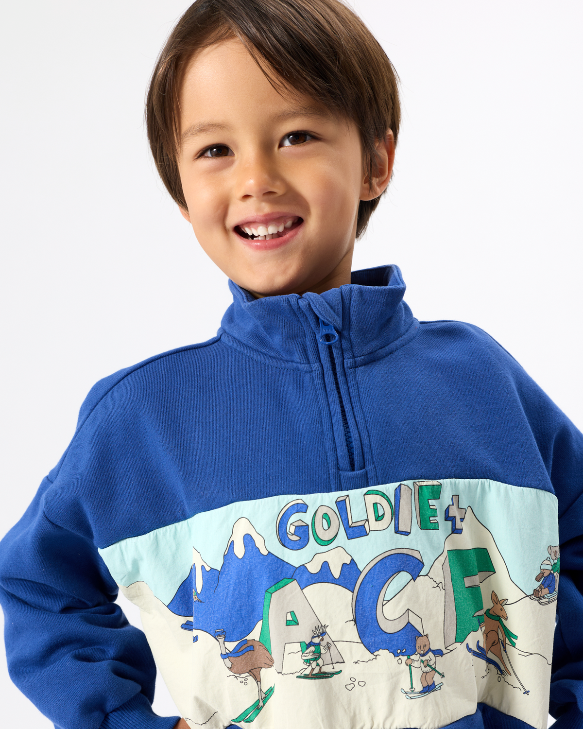 Quarter Zip Alpine Sweatshirt