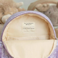 "Moonkie Hug & Go™ Toddler Backpack (Lilac Unicorn) "