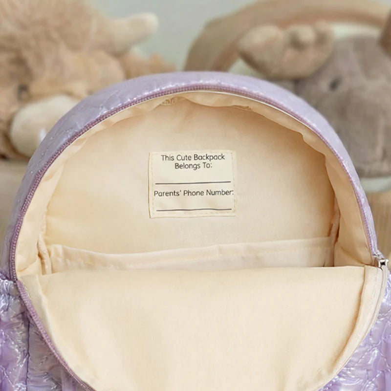 "Moonkie Hug & Go™ Toddler Backpack (Lilac Unicorn) "