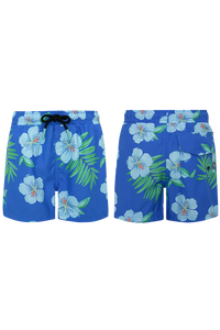 SWIMSHORTS - HIBISCUS AZUL