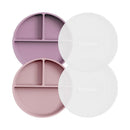 Silicone Suction Plate (Pale Mauve/Blush)
