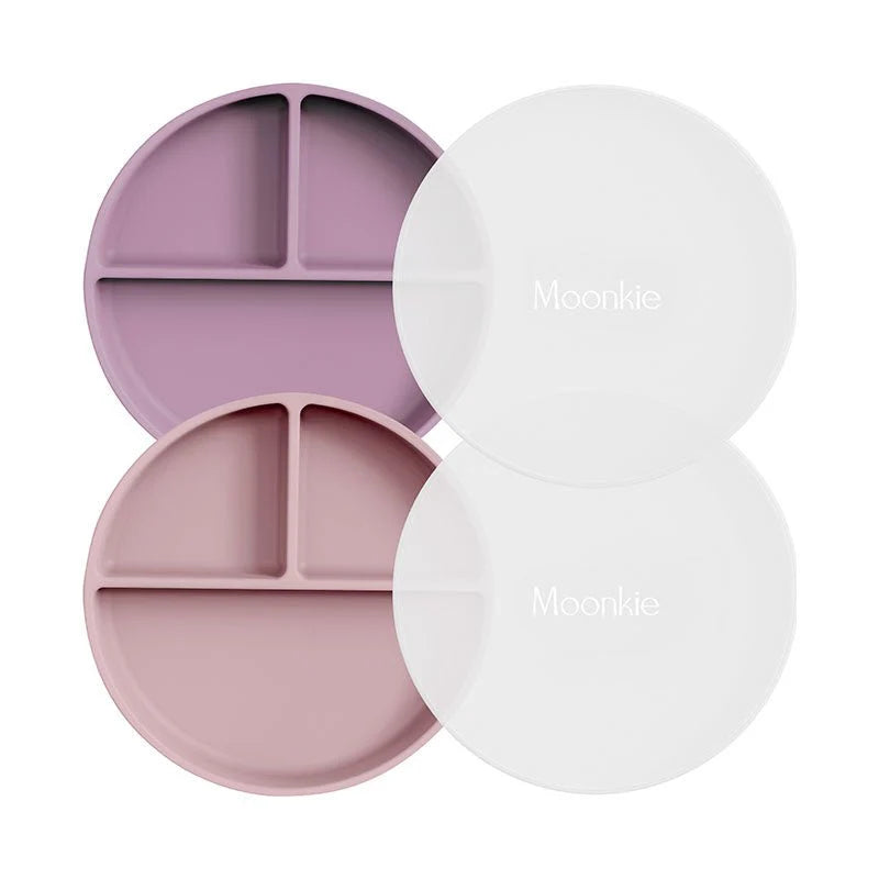 Silicone Suction Plate (Pale Mauve/Blush)