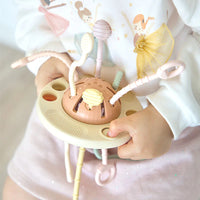 UFO Silicone Pulling Toy (Rose Smoke)