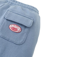 Baby Valentino Fleece Cargo Joggers (Blue)
