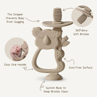Koala 2-in-1 Teether (Warm Taupe)