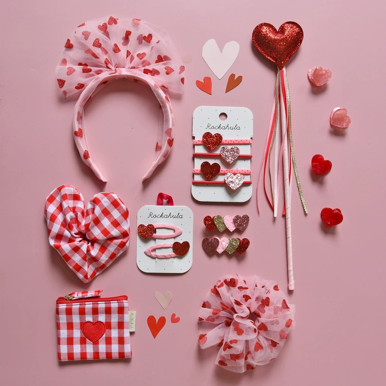 Sweetheart Sparkle Bar Clips