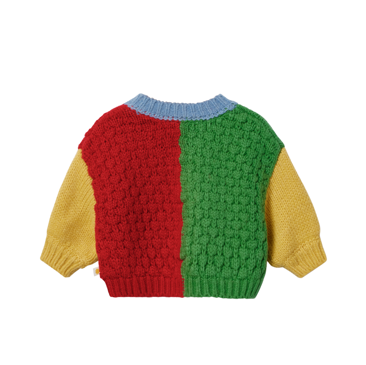 Primary Colour Block Cardigan