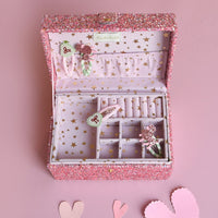 Sweet Heart Bow Clips