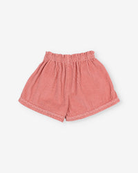 CORDUROY SKIRT-SHORT