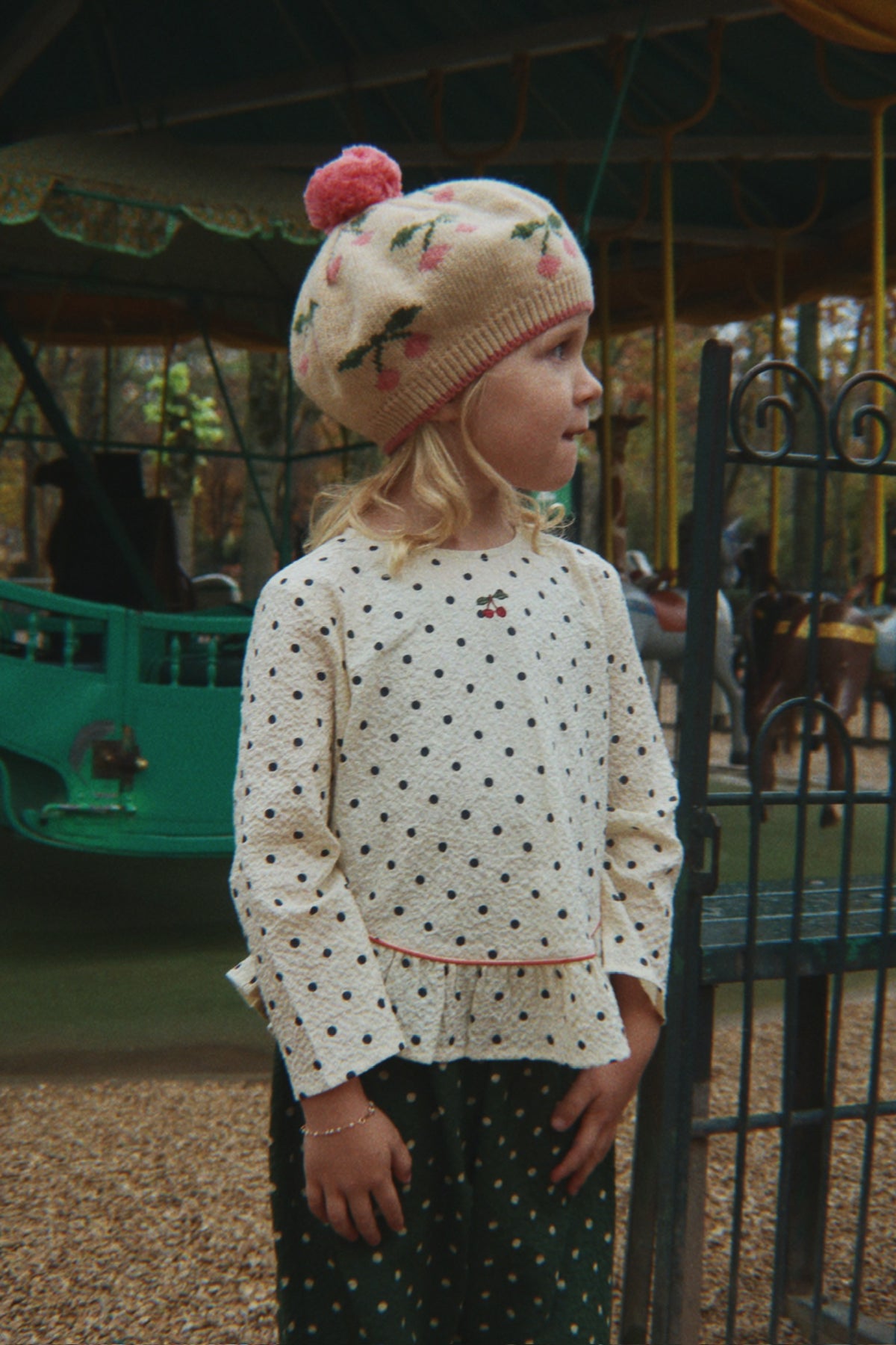 Belou Beret (Cherry)