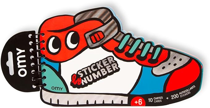 Sticker By Number Notebook/Street