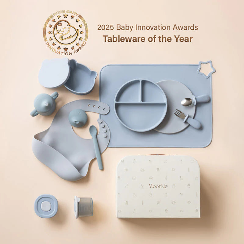 Luxe First Bites Gift Set (Ether/Sky Blue)