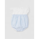 Shortie stripes and sleeves in English embroidery