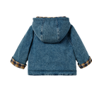 Buddy Badge Denim Duffle Jacket